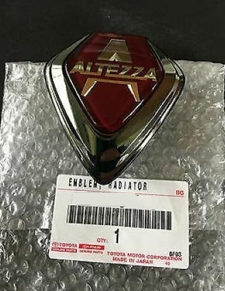 Original Toyota Altezza front grill emblem