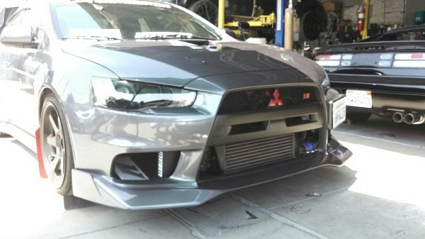 08-15 Mitsubishi Lancer Evolution X Oil Cooler Kit, Silver