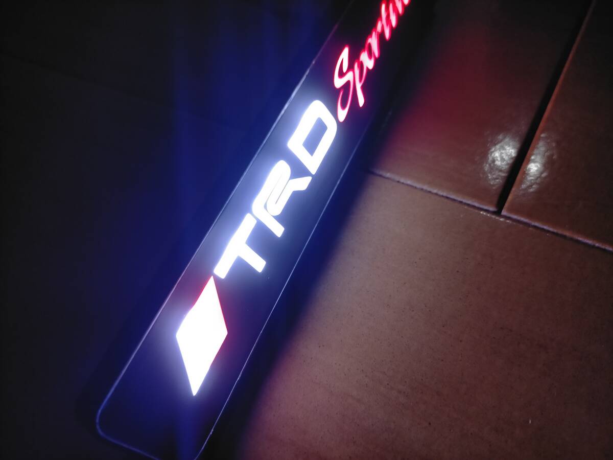 TRD Sportivo Illuminated LED Front Grill Emblem for Allion Aristo Altezza Alphard