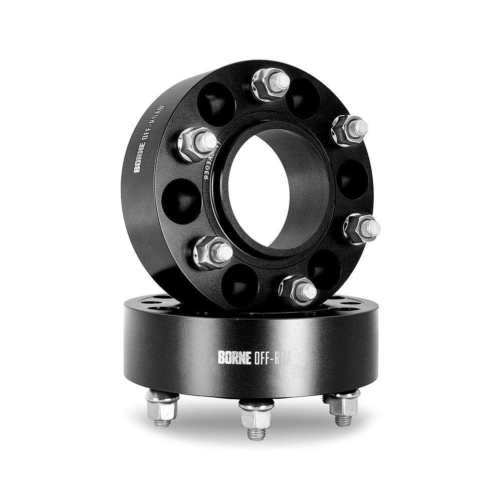 Borne Off Road Wheel Spacers, 6x135, 87.1, 38, M14, Black