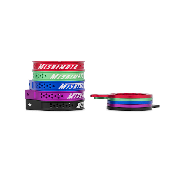 Replacement Bracket Set for Baffled Oil Catch Can, Black