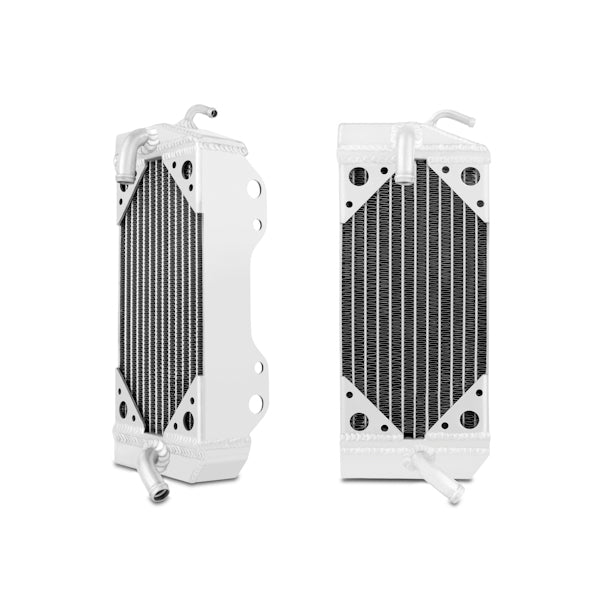 Honda CRF450R Braced Aluminum Dirt Bike Radiator, 2002-2004