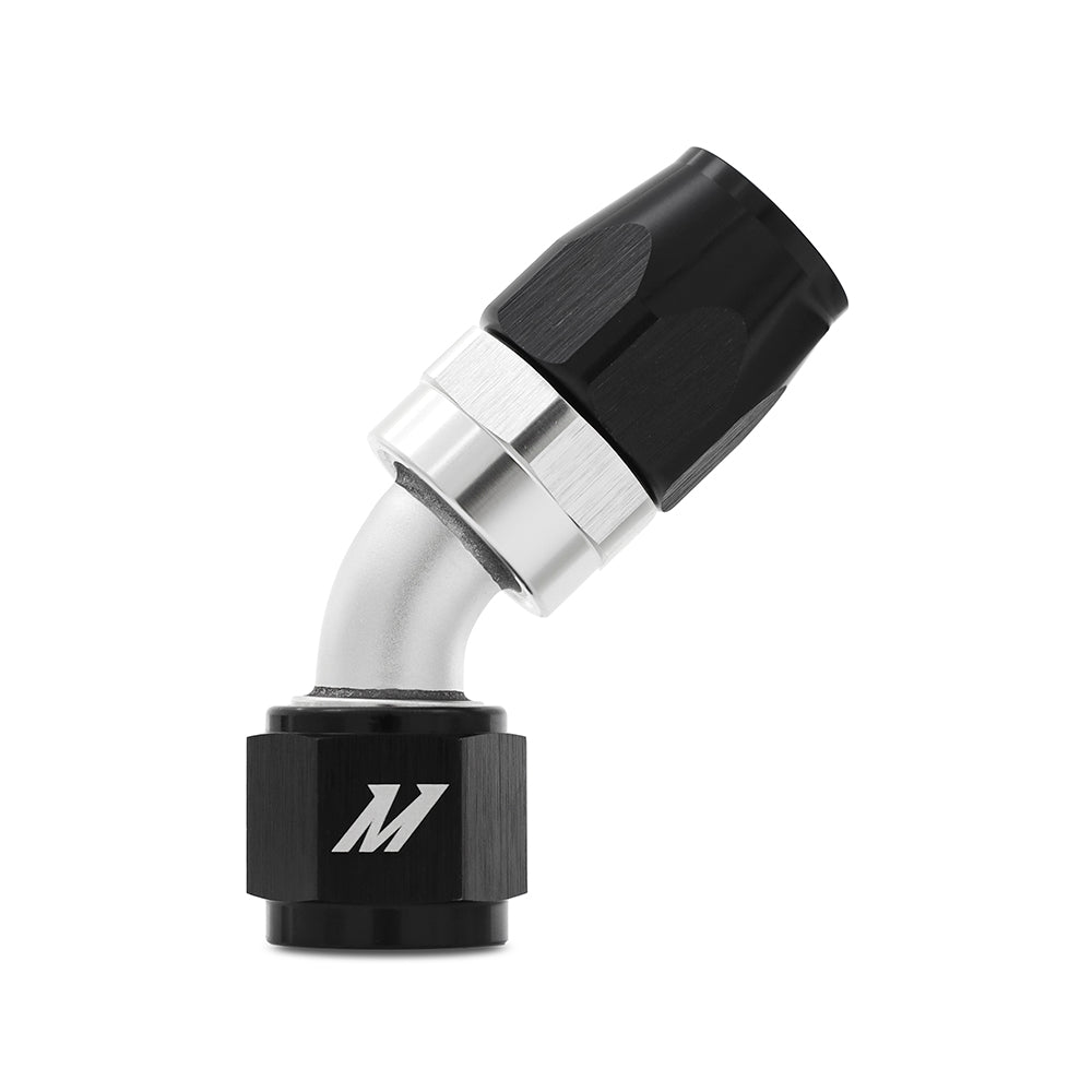 Aluminum -10AN 45 Degree Fitting, Black