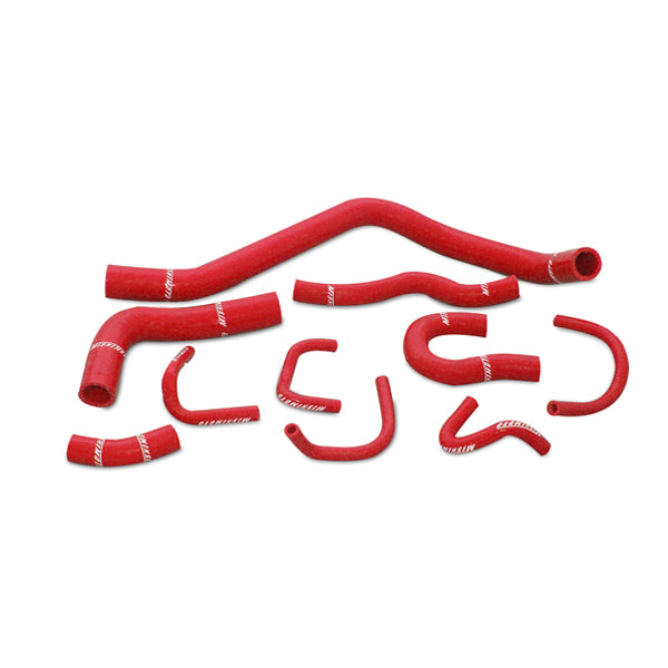 Honda Civic Silicone Radiator Hose Kit, 1988-1991, Red