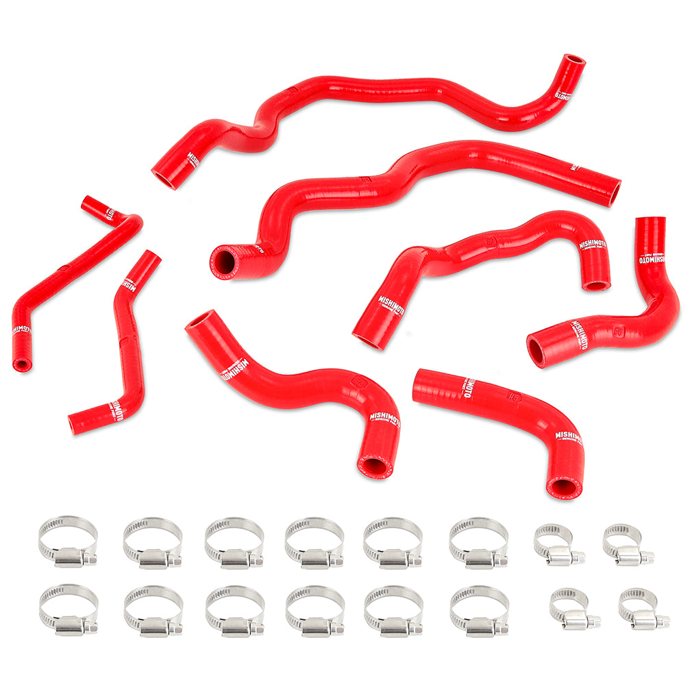 16-24 Infiniti Q50/Q60 3.0T Ancillary Coolant Hose Kit, Red