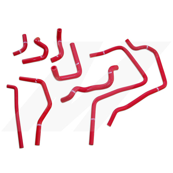 Subaru WRX Silicone Ancillary Hose Kit, 2002-2005, Red