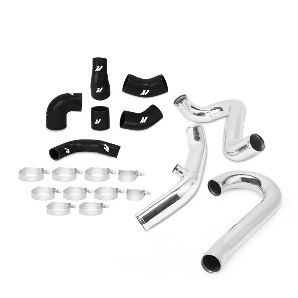 Mitsubishi Lancer Evolution VII/VIII/IX Intercooler Pipe Kit, 2001-2007, Black Hoses