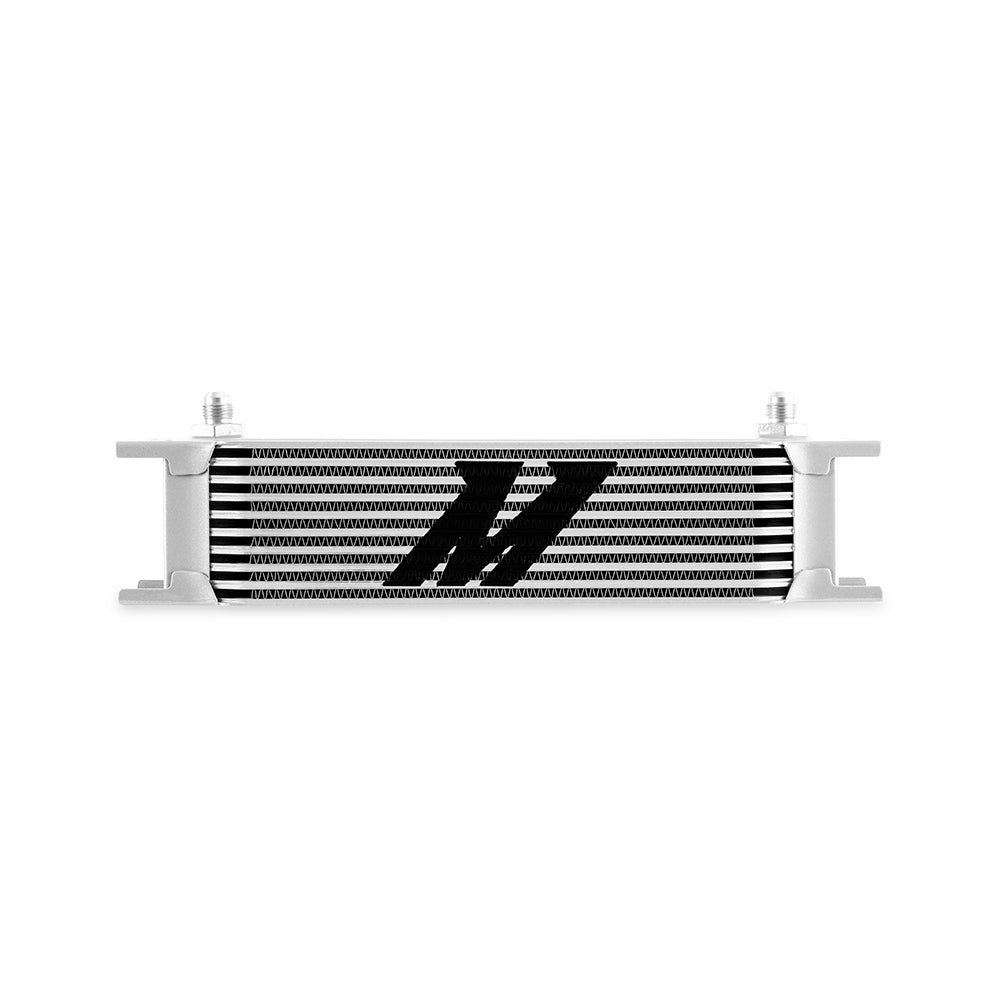 Universal -6AN 10 Row Oil Cooler, Silver