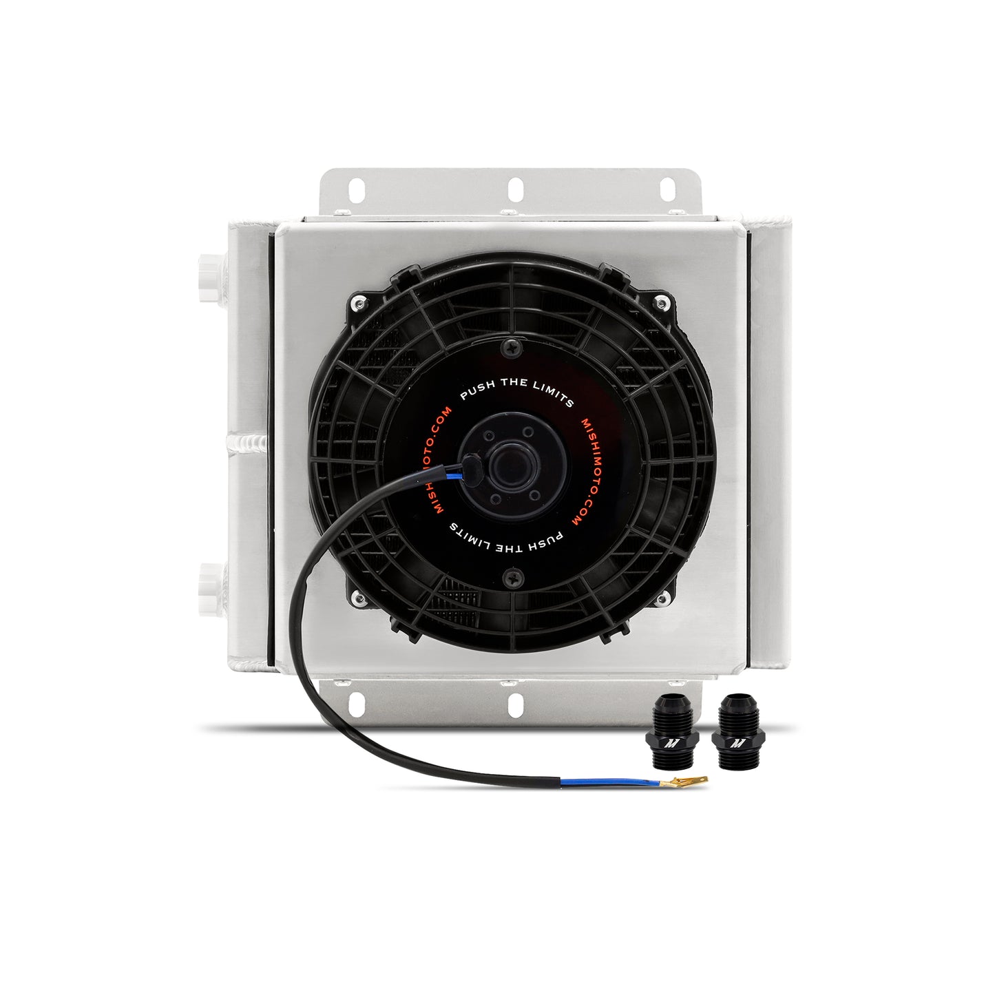 Universal Oil Cooler Kit, 23-Row Cooler + 1x8" Fan