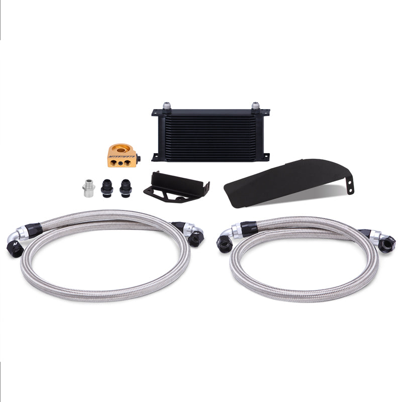 17-21 Honda Civic Type R Thermostatic Oil Cooler Kit, Black