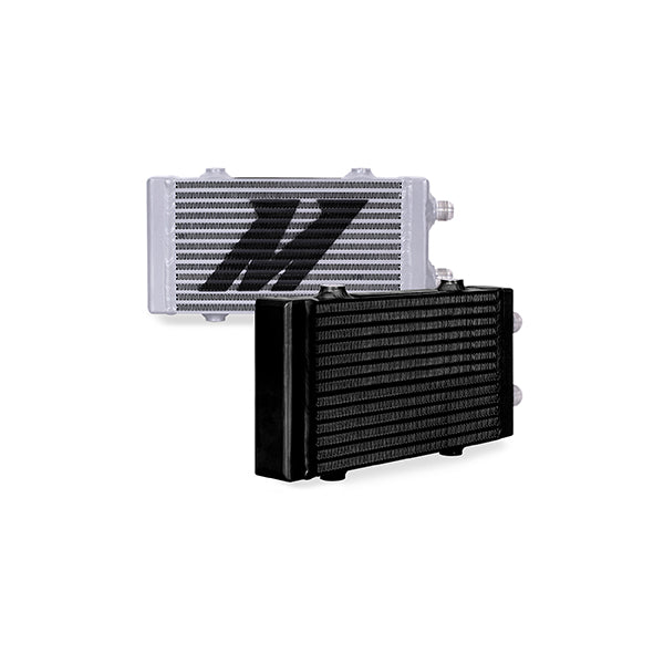 Universal Dual Pass Bar & Plate Oil Cooler, Small, Silver