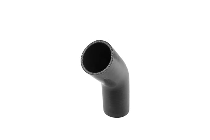 Silicon Hose 45 Elbow 2.25" BLACK - JDM GOODNESS