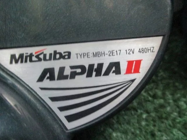 Mitsuba Alpha II Horn - Black - JDM GOODNESS