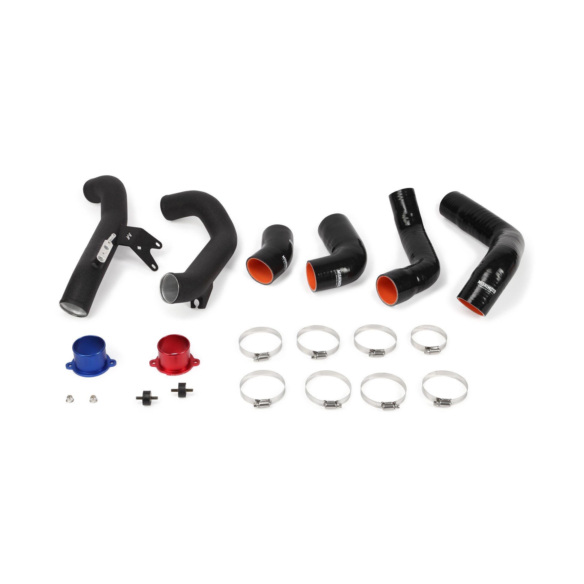 Honda Civic 1.5T Intercooler Pipe Kit, 16-21, Wrinkle Black