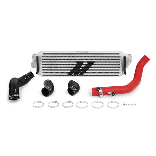 17-21 Honda CTR Intercooler Kit, Silver w/ Wrinkle Red
