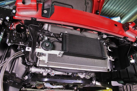 Mazda Miata Oil Cooler Kit, 2016+, Silver
