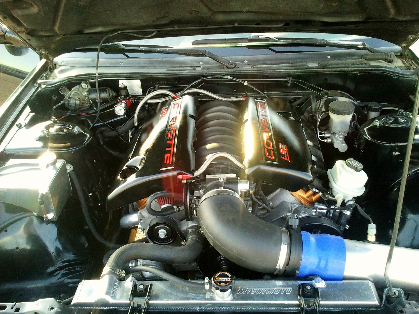Nissan 240SX w/ KA Performance Radiator, 1995-1998