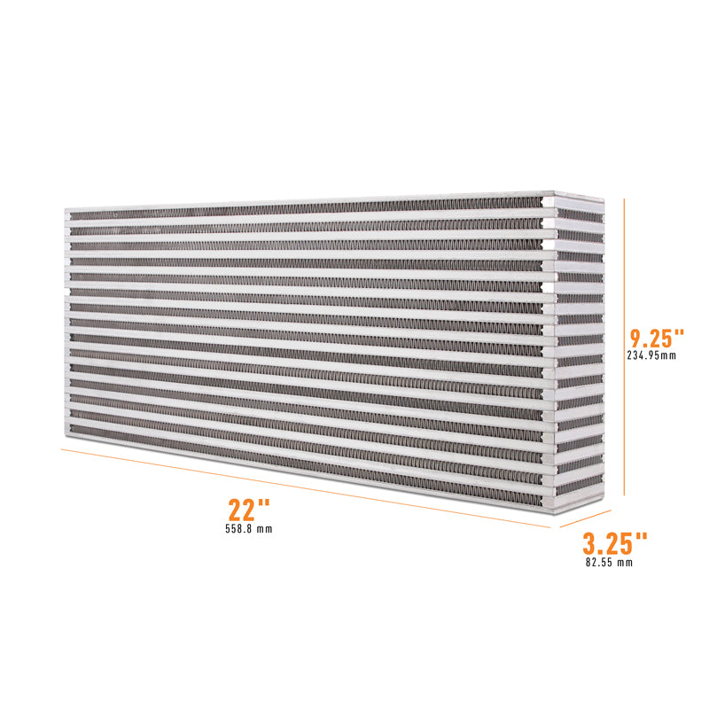 Universal Air-to-Air Race Intercooler Core, 22.00" x 9.25" x 3.25"