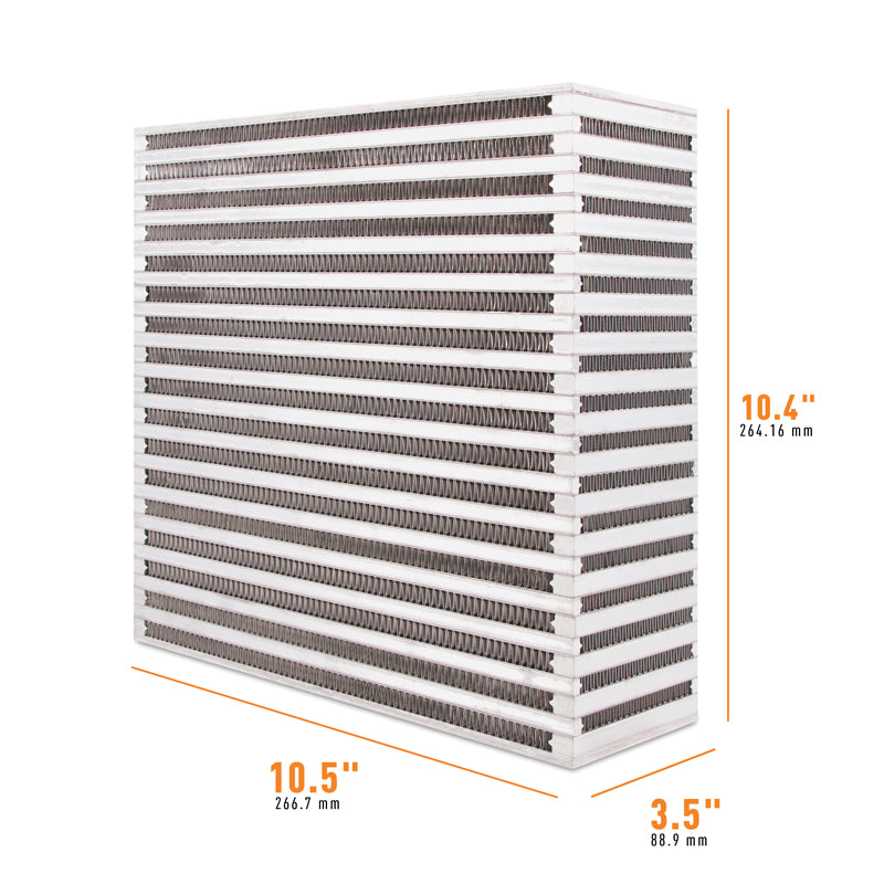Universal Air-to-Air Race Intercooler Core, 10.50" x 10.40" x 3.50"