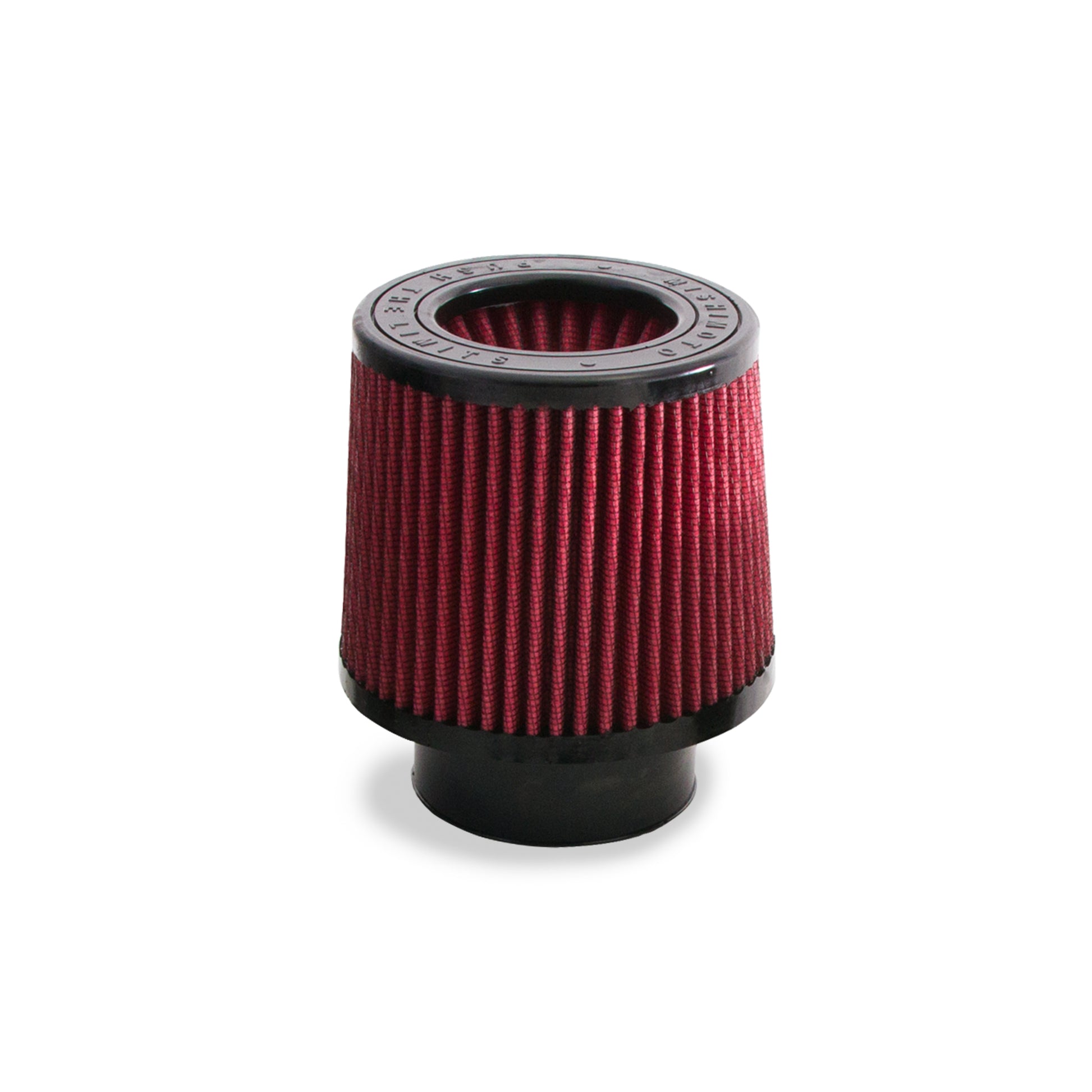 Mishimoto Air Filter w/ Molded Logo, Red Oil, 8 Layer Cotton w/ Worm Gear Clamp