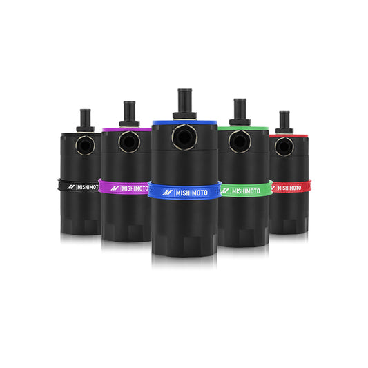 Baffled Oil Catch Can, Black