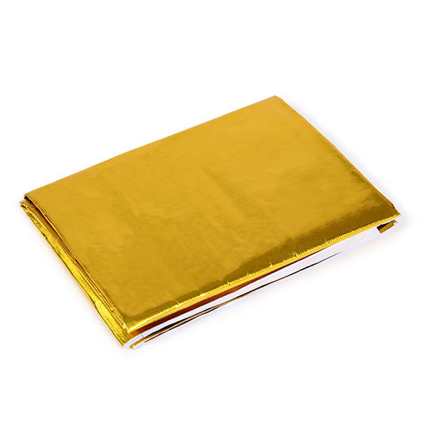 Gold Reflective Barrier with Adhesive Backing, 12"x24"