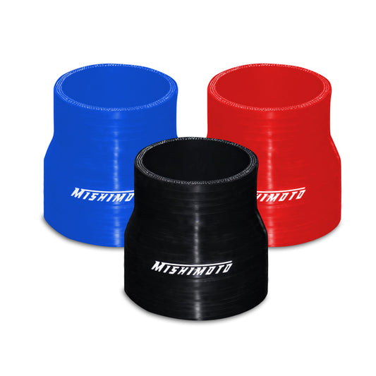 2.5" to 2.75" Silicone Transition Coupler, Black