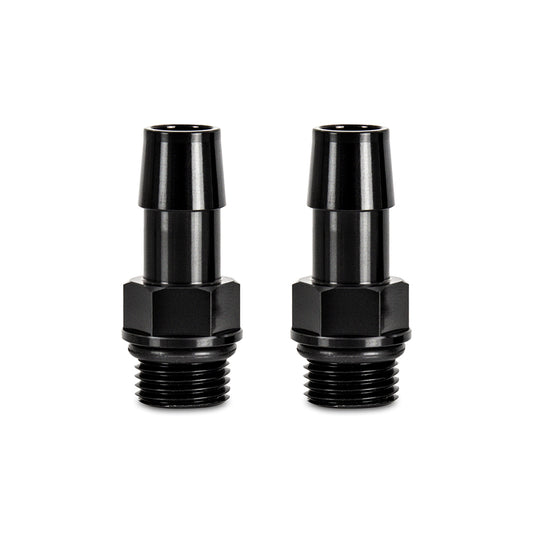 2pcs M16x1.5 1/2" Aluminum Catch Can Fitting, Black