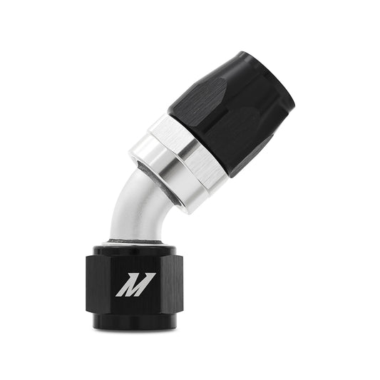 Aluminum -10AN 45 Degree Fitting, Black
