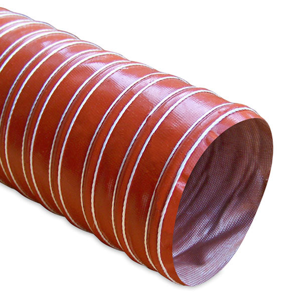 Heat Resistant Silicone Ducting, 4" x 12