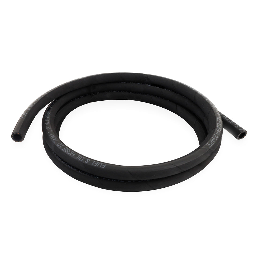 Push Lock Hose, Black, -8AN, 120" Length