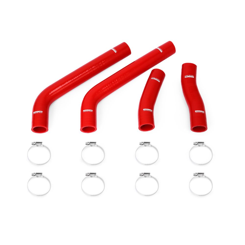 Toyota MR2 Silicone Radiator Hose Kit, 2000-2005, Red