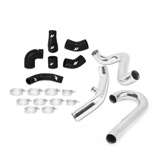 Mitsubishi Lancer Evolution VII/VIII/IX Intercooler Pipe Kit, 2001-2007, Black Hoses