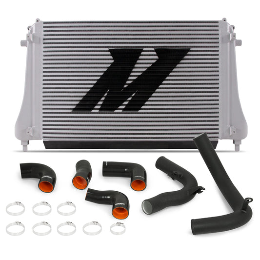 Volkswagen GTI Intercooler Kit, 15-21, Wrinkle Black Pipes