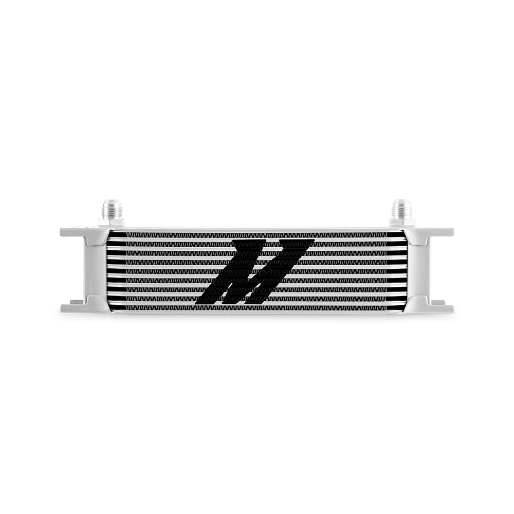 Universal -8AN 10 Row Oil Cooler, Silver
