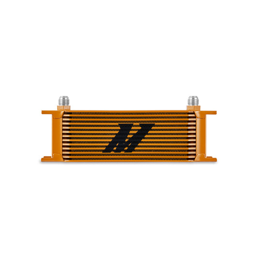 Universal 13-Row Oil Cooler, Gold