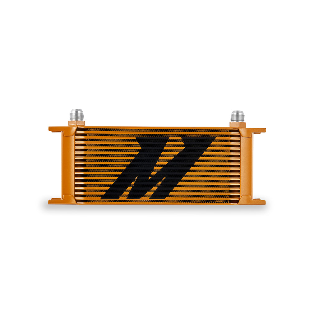 Universal 16-Row Oil Cooler, Gold