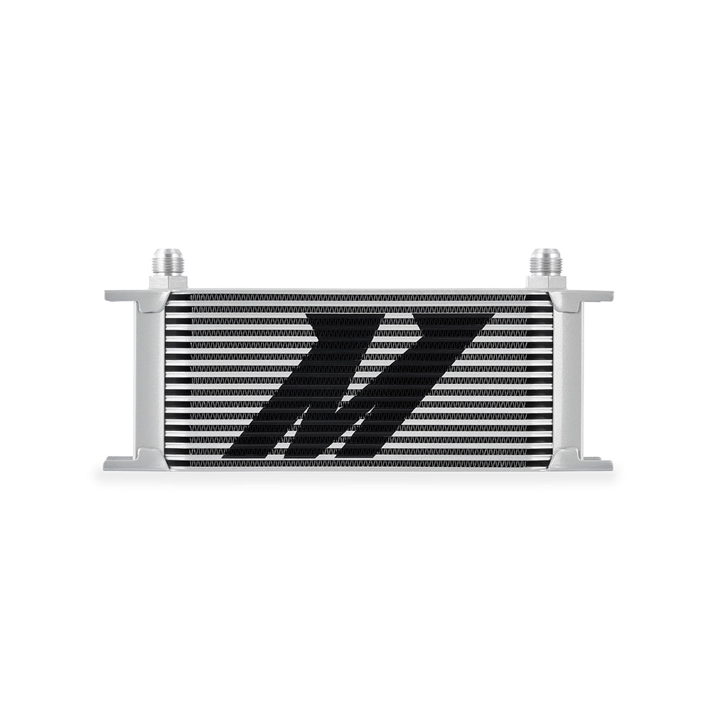 Universal 16-Row Oil Cooler, Silver