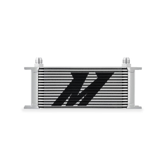 Universal 16-Row Oil Cooler, Silver