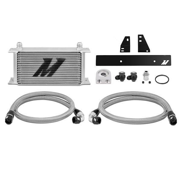 Nissan 370Z Oil Cooler Kit, 2009-2020, Silver