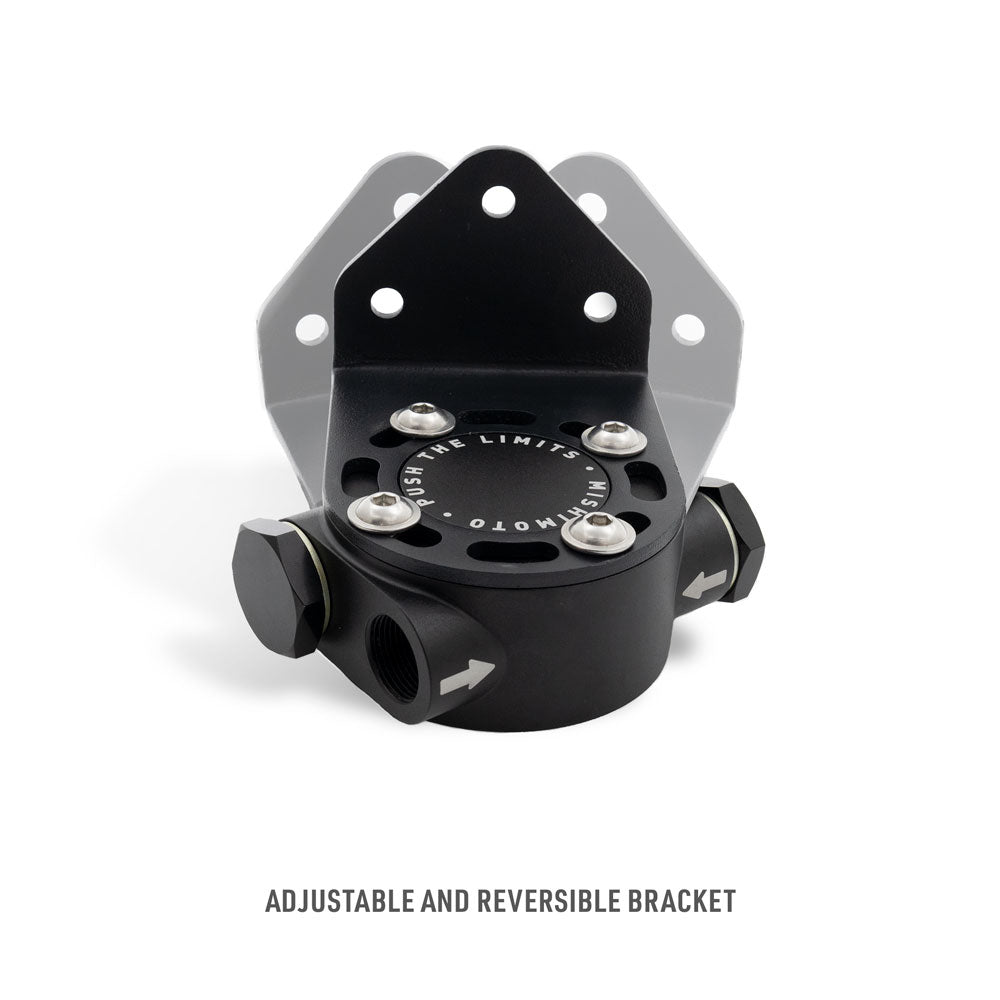 Remote Oil Filter Head, M20x1.5 Thread, Black