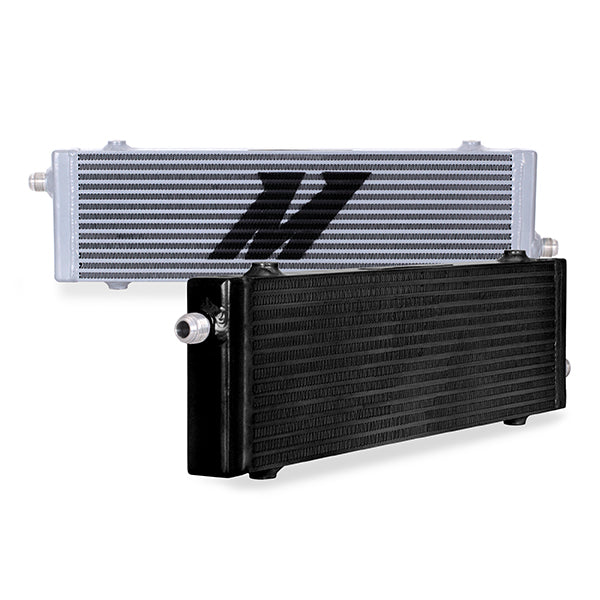Universal Cross Flow Bar & Plate Oil Cooler, Large, Silver