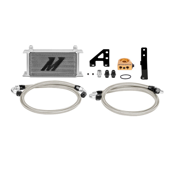 Subaru WRX STI Thermostatic Oil Cooler Kit, 2015-2021, Silver