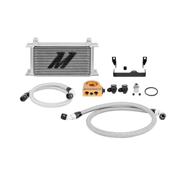 Subaru Impreza WRX Thermostatic Oil Cooler Kit, 2006-2007, Silver
