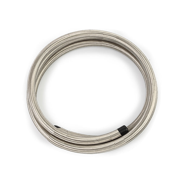 Braided -10AN 10Ft. Hose, Stainless