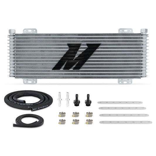 13-Row Stacked Plate Transmission Cooler, Silver