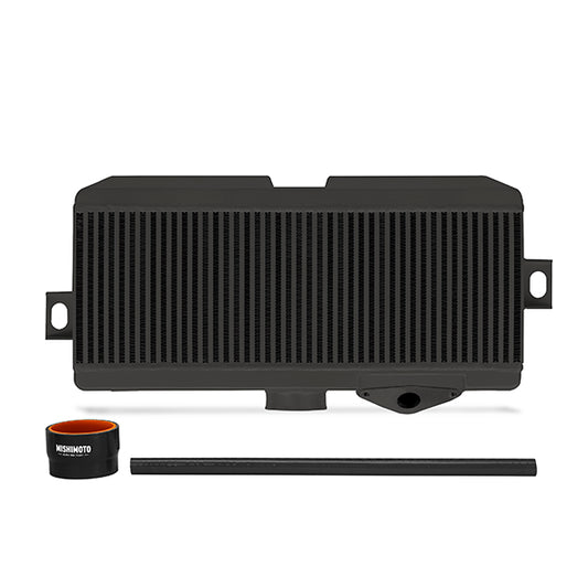 Subaru WRX STI Top Mount Intercooler Kit, 2008-2021, Black w/ Black Hoses