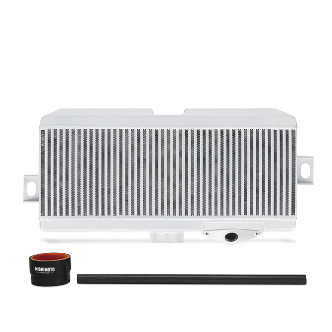 Subaru WRX STI Top Mount Intercooler Kit, 2008-2021, Silver w/ Black Hoses