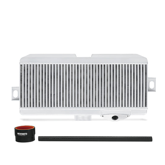 Subaru WRX STI Top Mount Intercooler Kit, 2008-2021, Silver w/ Black Hoses