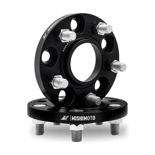 Mishimoto Wheel Spacers, 5x108, 63.3, 30, M12, Black